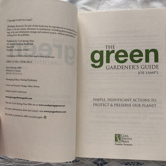 The Green Gardener’s Guide 2007. Softcover. Author Joe Lamp'l. Gardening Spring - Picture 3 of 7